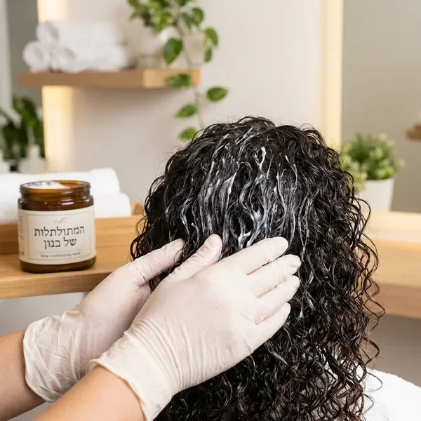 טיפולים מזינים לשיער מתולתל