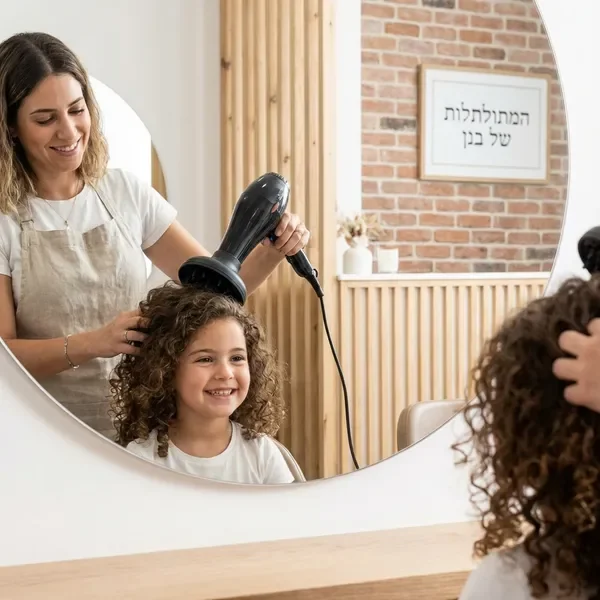 שירותי עיצוב שיער לילדות